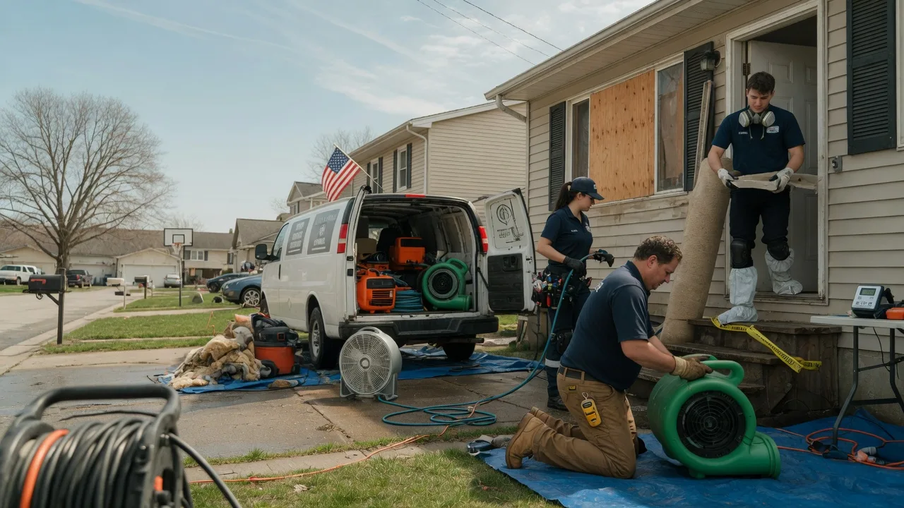 Water Damage Restoration in Fairview, NC near me